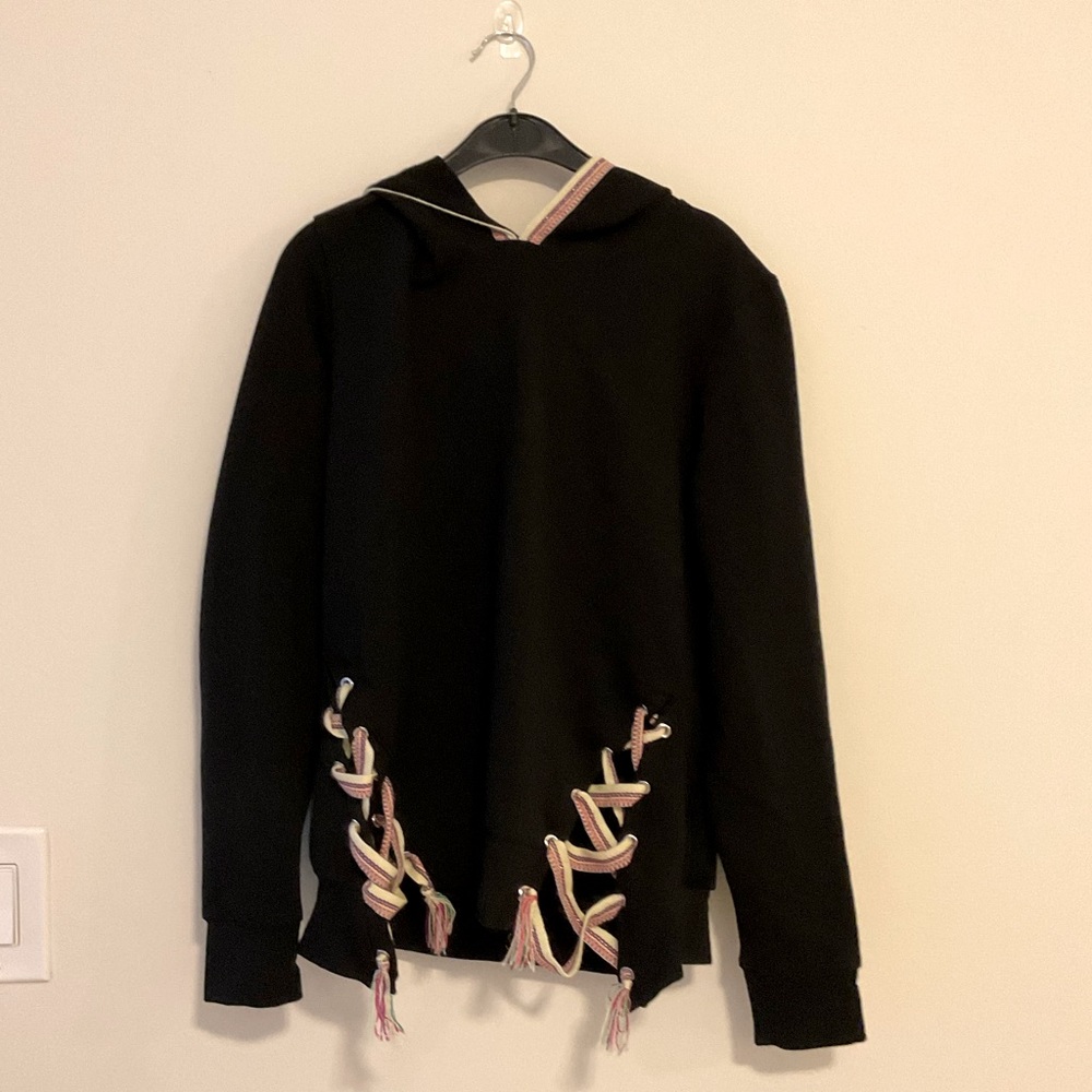 Pitusa one size black hoodie